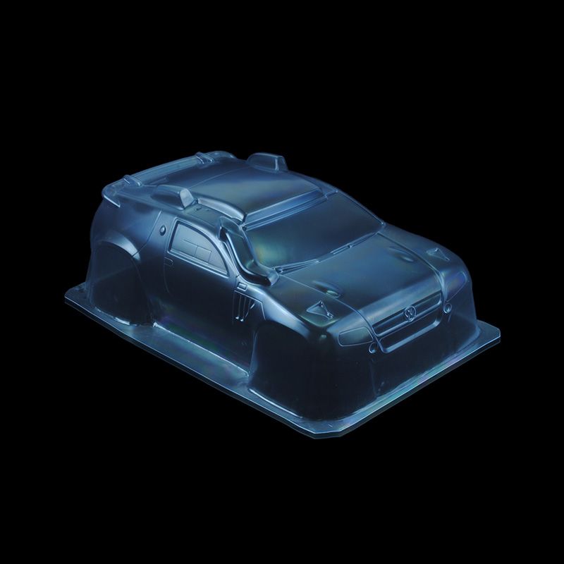 1/8 Lexan Clear RC Car Body Shell for Volkswagen Dakar Rally Touareg GT body 325mm