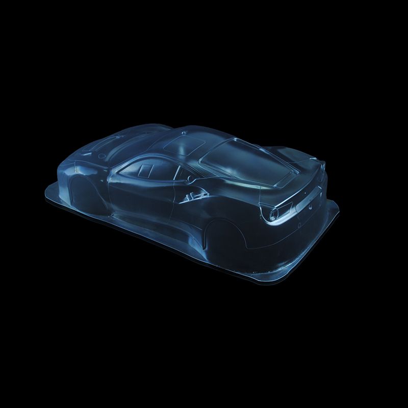1/8 Lexan Clear RC Car GT Body Shell for FERRARI 488GT with WB360mm