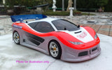 1/10 Lexan Clear RC Car Body Shell for Mclaren F1 M-chassis Body 210mm