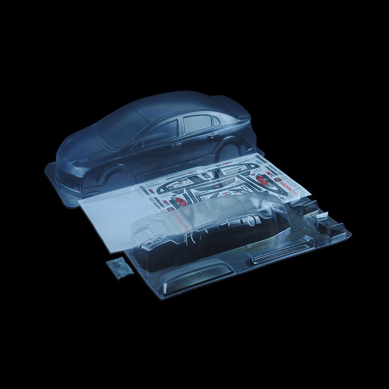 1/10 Lexan Clear RC Car Body Shell for HONDA CIVIC FD2   WT 190mm