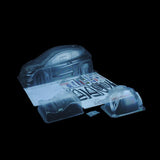 1/8 Lexan Clear RC Car Body Shell for  FORD FIESTA WRC  300mm
