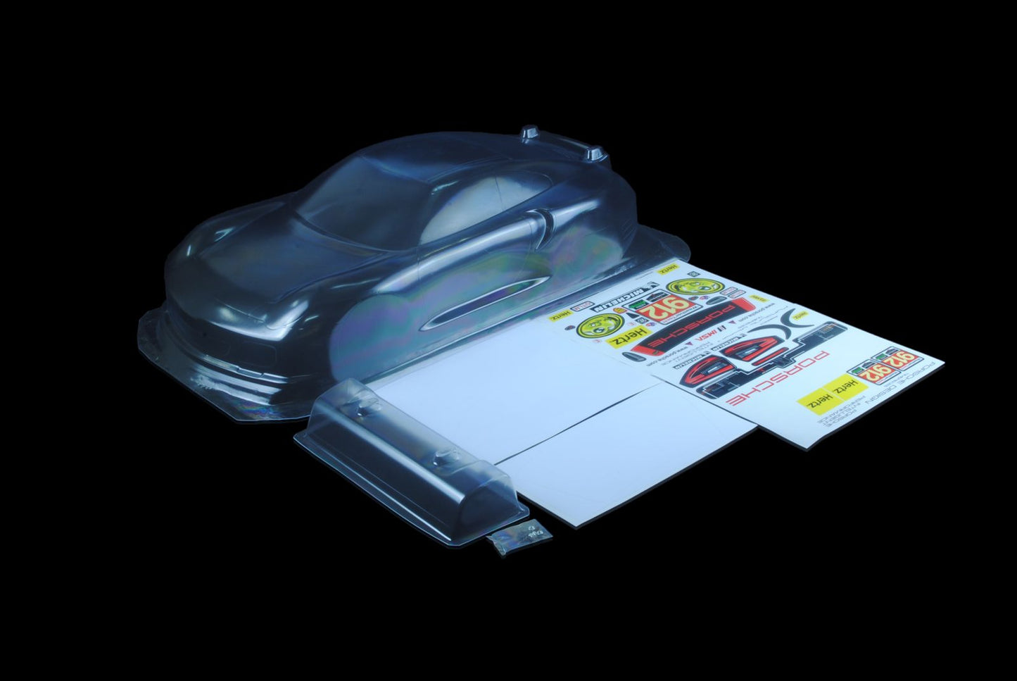 1/8 Lexan Clear RC Car Body Shell for  PORSCHE 911 GTS RSR BODY  325mm