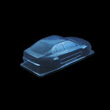 1/10 Lexan Clear RC Car Body Shell for  LEXUS IS200 190mm