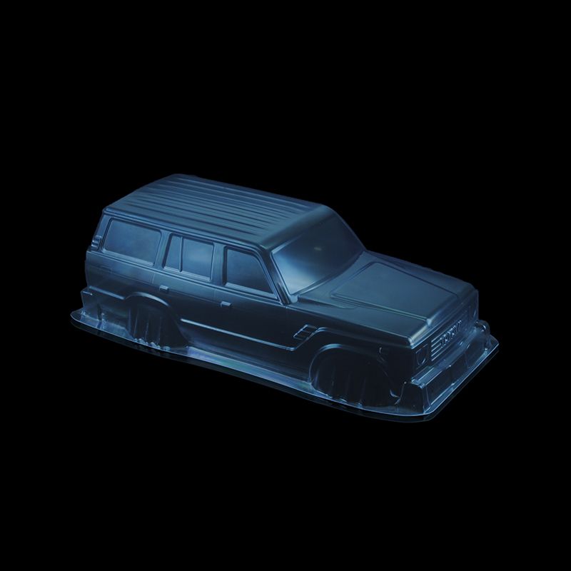 1/10 Lexan Clear RC Car Body for TOYOTA LANDCRUISER FJ60 CRAWLER BODY WB313