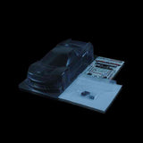 1/10 Lexan Clear RC Car Body Shell for M chassis Honda NSX Mugen 225mm