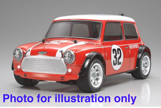 1/10 Lexan Clear RC Car Body Shell for M-Chassis MINI COOPER   210mm