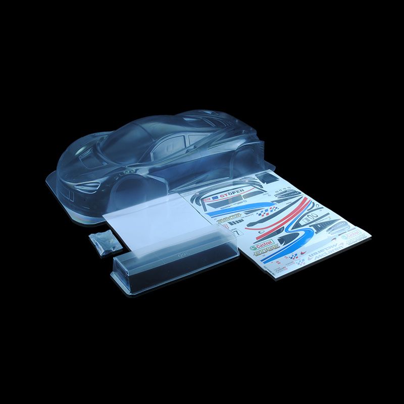 1/8 Lexan Clear RC Car GT Body Shell for McLAREN 720S GT3 with WB360mm