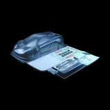 1/8 Lexan Clear RC Car Body Shell for McLAREN MP4 GT  360mm