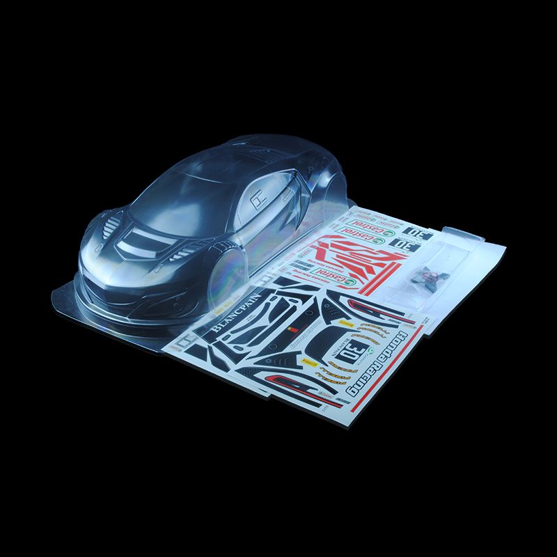 1/8 Lexan Clear RC Car Body Shell for HONDA NSX GT3 360mm – LittoHot