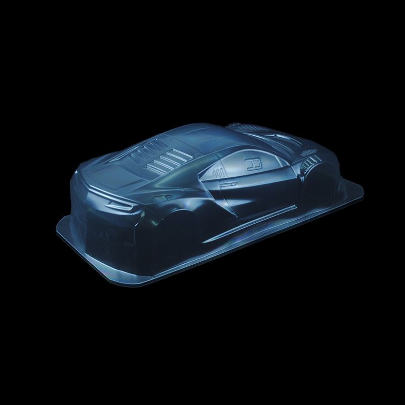 1/8 Lexan Clear RC Car Body Shell for HONDA NSX GT3  360mm