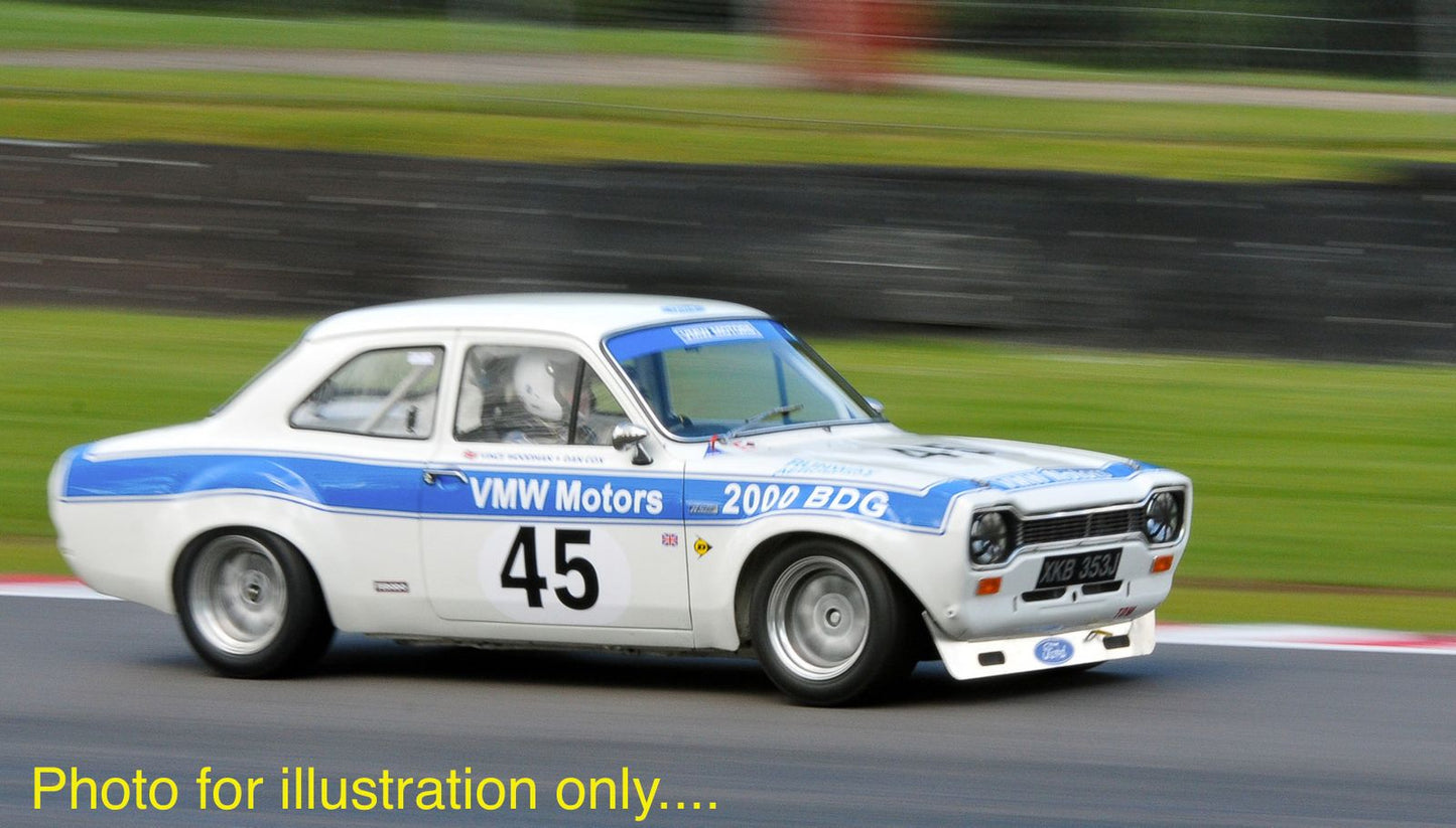 1/10 Lexan Clear RC Car Body Shell for Ford Escort MK1