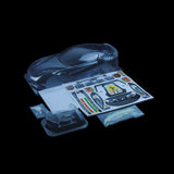 1/10 Lexan Clear RC Car Body Shell for FERRARI F12 190mm