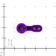 2.6mm Aluminium Single Servo Arm For Ko Propo/Sanwa - Purple