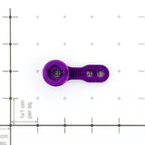 2.6mm Aluminium Single Servo Arm For Ko Propo/Sanwa - Purple