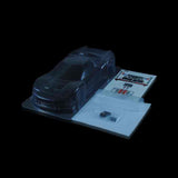 1/10 Lexan Clear RC Car Body Shell for M Chassis Raybrig Honda NSX Super GT 225mm