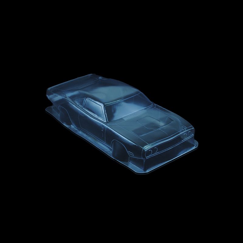 1/10 Lexan Clear RC Car Body Shell for  1970 DODGE CHARGER  200m