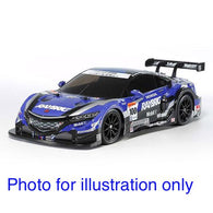 1/10 Lexan Clear RC Car Body Shell for M Chassis Raybrig Honda NSX Super GT 225mm