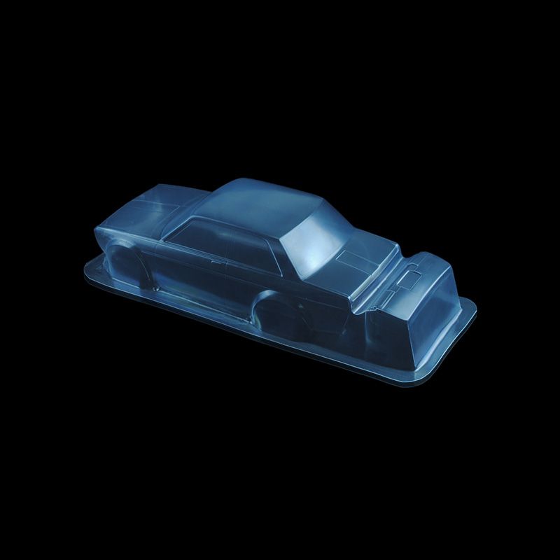1/10 Lexan Clear RC Car Body Shell for M-chassis MINI DATSUN 510 225mm