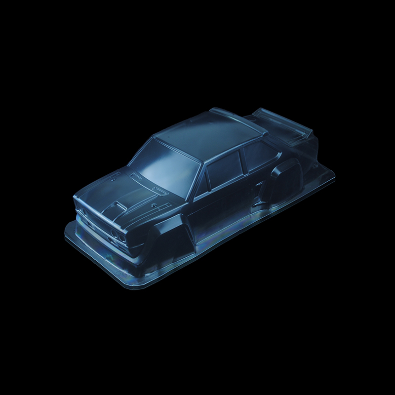 1/10 Lexan Clear RC Car Body Shell for FLAT 131 RALLY 190mm