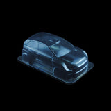 1/10 Lexan Clear RC Car Body Shell for M03 05  M Chassis MINI POLO WRC   WB210mm