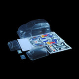 1/10 Lexan Clear RC Car Body Shell for M03 05  M Chassis MINI POLO WRC   WB210mm