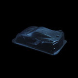 1/8 Lexan Clear RC Car GT Body Shell  for C8 GT with WB325mm