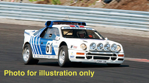 1/10 Lexan Clear RC Car Body Shell for Ford RS200 190mm