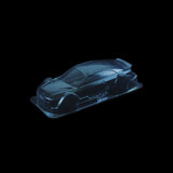 1/10 Lexan Clear RC Car Body Shell for AUDI A5 DTM   WT 190mm