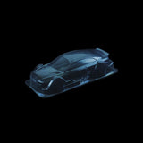 1/10 Lexan Clear RC Car Body Shell for AUDI A5 DTM  190mm