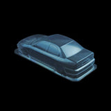 1/10 Lexan Clear RC Car Body Shell for FORD MONDEO BTCC 1994   190mm