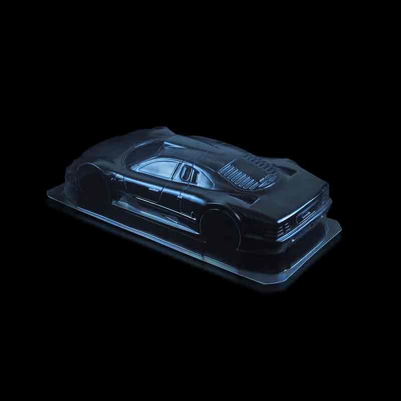 1/10 Lexan Clear RC Car Body Shell for Mercedes Benz CLK GTR  190mm