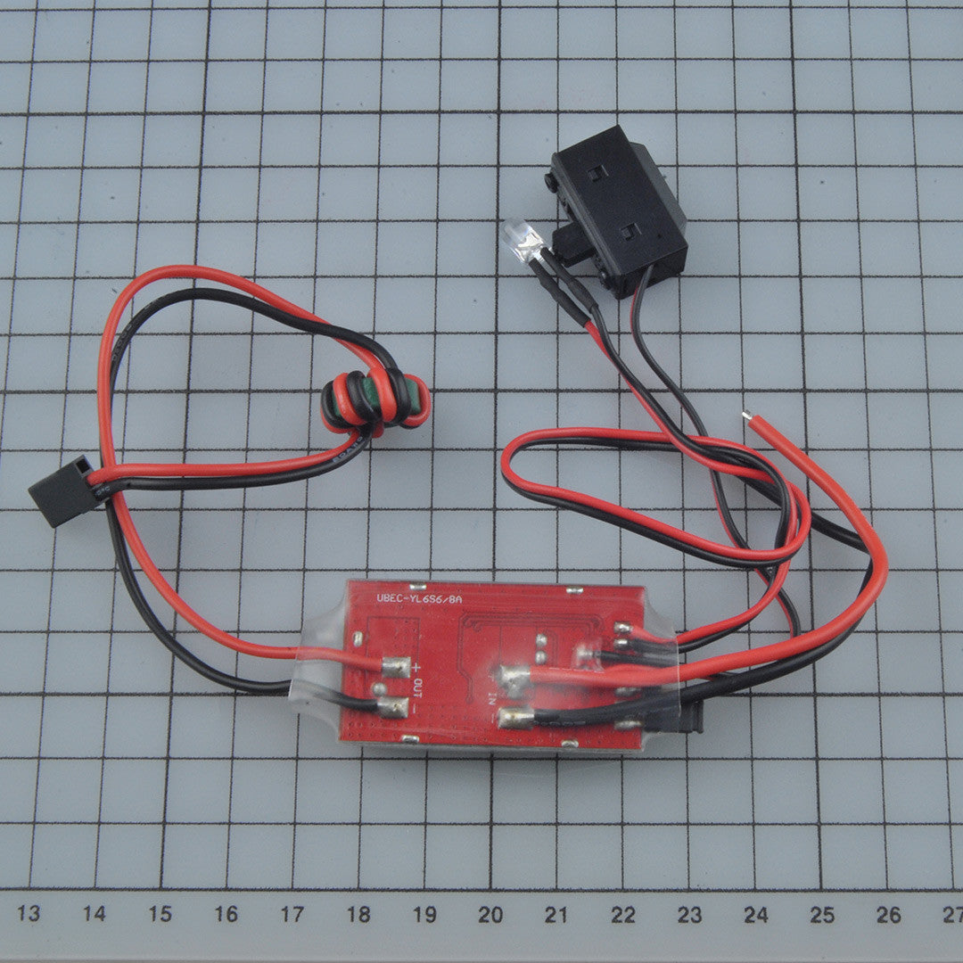 UBEC with RF noice reduction 2S-6S Lipo 5V/6V 6AD