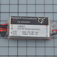 UBEC with RF noice reduction 2S-6S Lipo 5V/6V 8AD