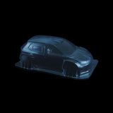 1/10 Lexan Clear RC Car Body Shell for SKODA FABIO EVO RALLY  190mm