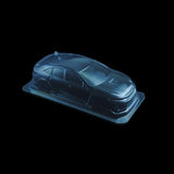 1/10 Lexan Clear RC Car Body Shell for M-Chassis MINI CIVIC FK8  WB210mm