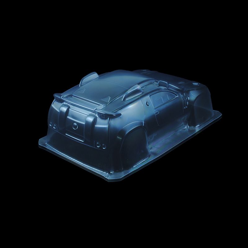 1/8 Lexan Clear RC Car Body Shell for Volkswagen Dakar Rally Touareg GT body 325mm