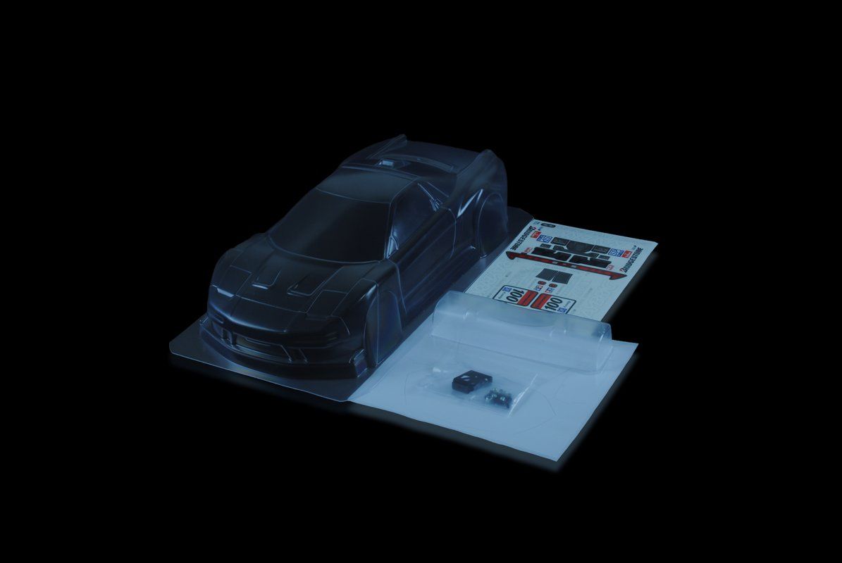 1/10 Lexan Clear RC Car Body Shell for M Chassis Raybrig Honda NSX Super GT 225mm