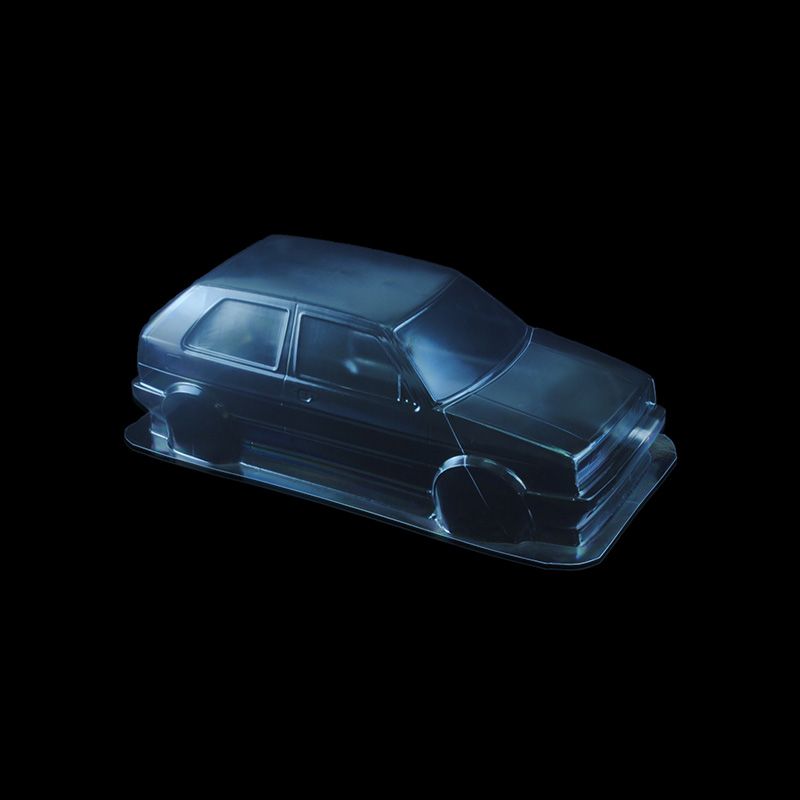 1/10 Lexan Clear RC Car Body Shell for VW GOLF MK2   WT  190mm