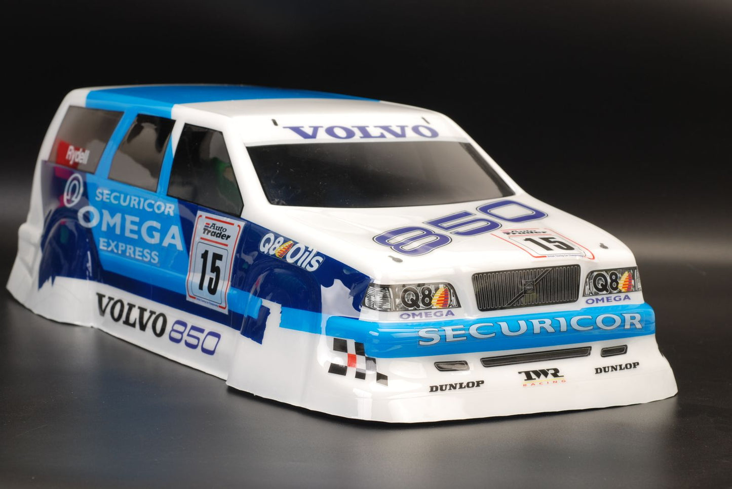 1/10 Lexan Clear RC Car Body Shell for VOLVO 850 ESTATE 190mm