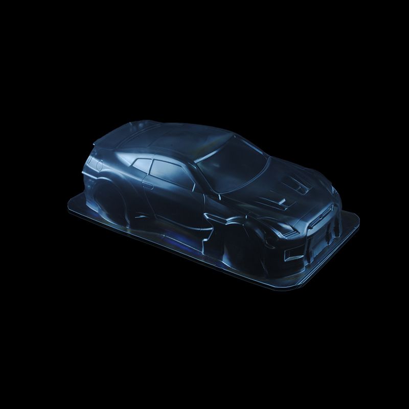 1/10 Lexan Clear RC Touring / Drift Car Body for LB NISSAN GTR R35-RR 3.0  200mm