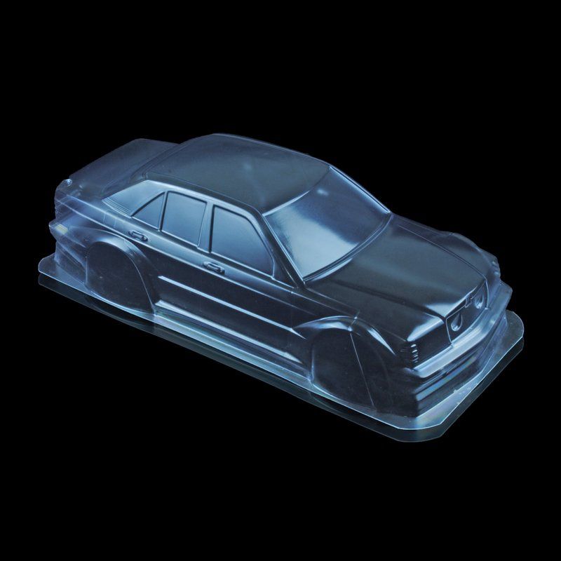 1/10 Lexan Clear RC Car Body Shell for Mercedes-Benz 190E Evo II  190mm