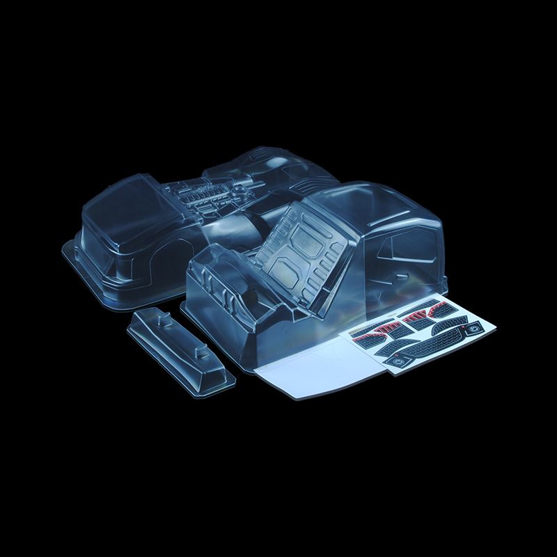 1/10 Lexan Clear RC Car Body Shell for M-Chassis MINI TRUCK BODY WB210mm