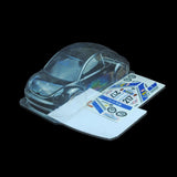 1/10 Lexan Clear RC Car Body Shell for BE BODY 259mm
