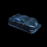 1/8 Lexan Clear RC Car Body Shell for  C8 GT  325mm