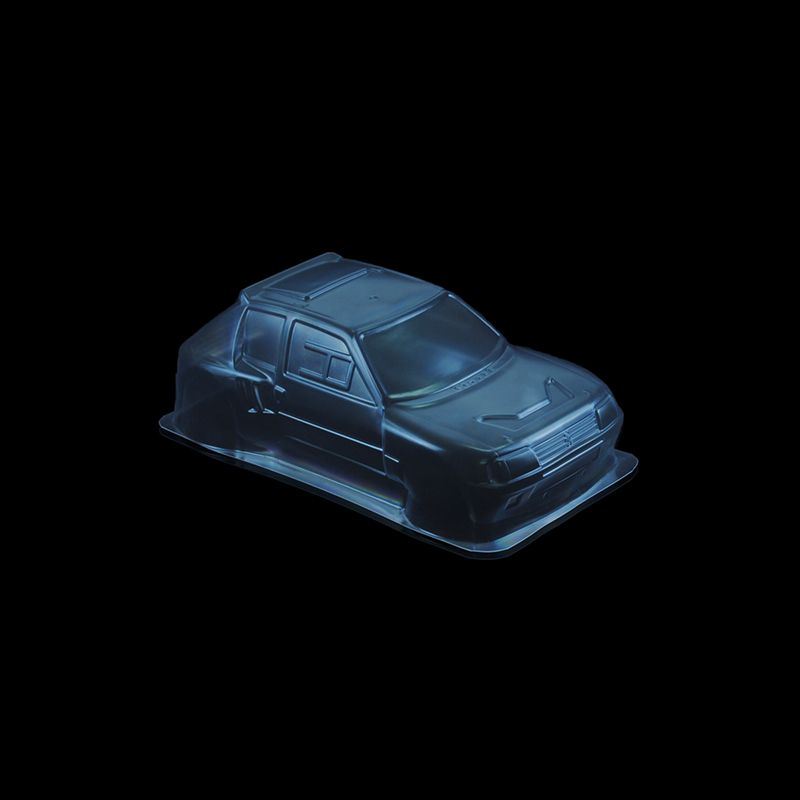 1/10 Lexan Clear RC Car Body Shell for PEUGEOT 205 T16   WT 190mm
