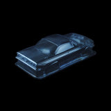 1/10 Lexan Clear RC Car Body Shell for 1961 Chevy Impala 200mm