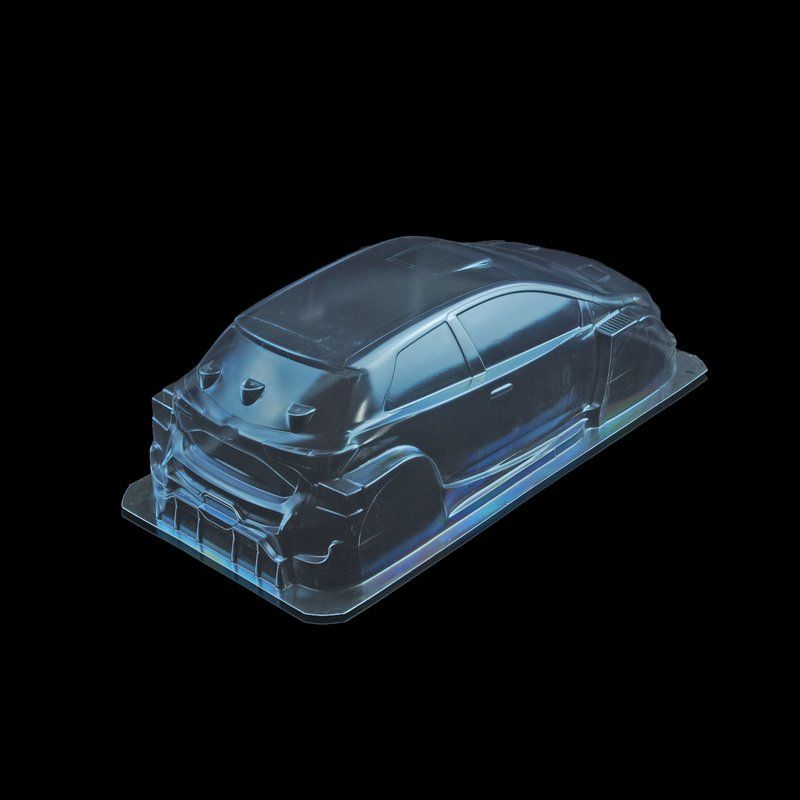 1/10 Lexan Clear RC Car Body Shell for YARIS WRC  190mm