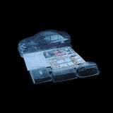 1/8 Lexan Clear RC Car GT Body Shell for LANCER EVOLUTION VI  WR8  Rally WB300mm