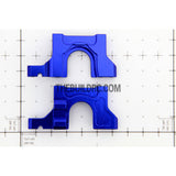 TEH R31 Alloy Gear Box Mount (Font & Rear) - Blue