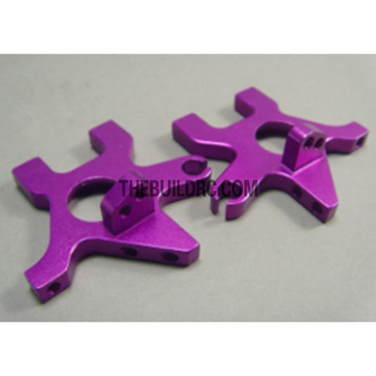Alloy Rear Bulkhead for White Wolf Drift Car - Purple